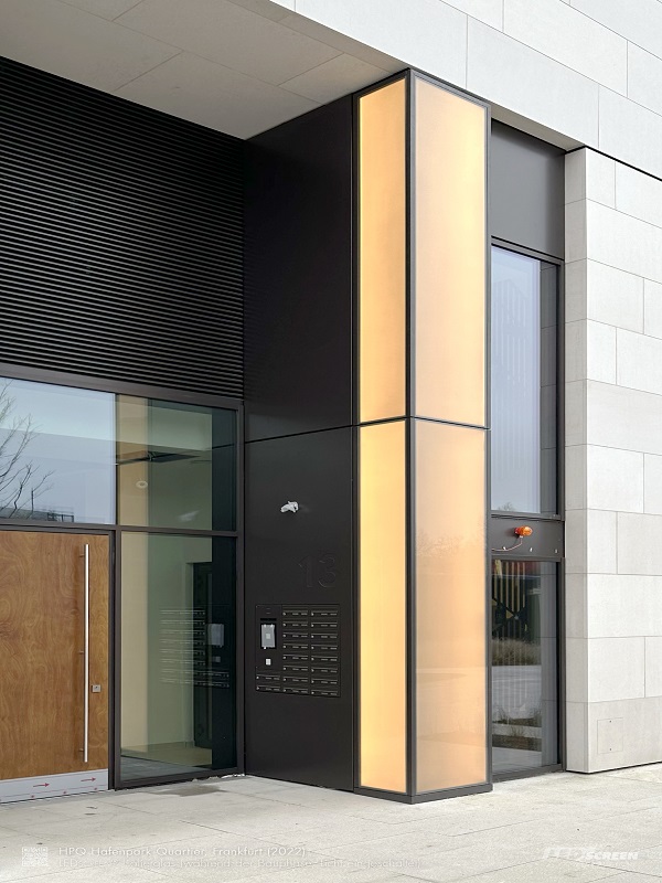 LEDscreen Seitliche Belechtung